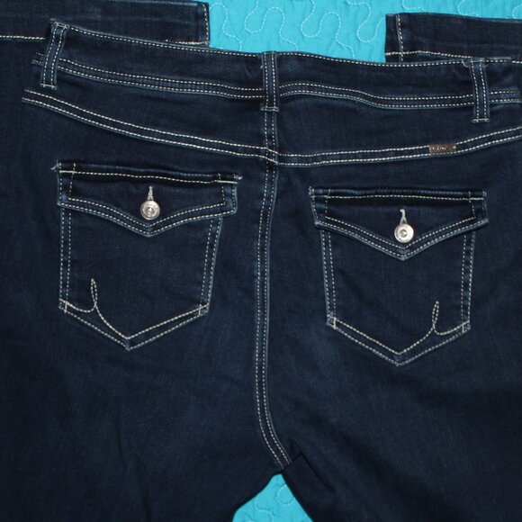 INC Denim Boot Leg Curvy Fit Size 10 (RN134190) - Picture 3 of 8